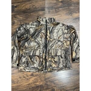 Field & Stream RealTree Camo Hunting Jacket  XL‎ Brown Work Wear Lined Coat Men
